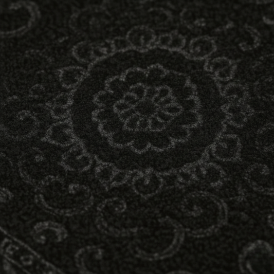 Set de tapis auto ARTAPI — Motif inspiré du tapis persan (Noir)