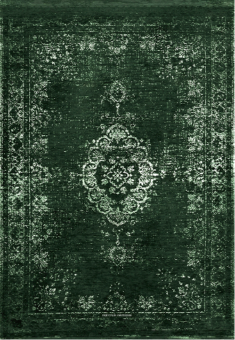 ZAYTONA – Jeu de Tapis de Voiture Universels – Vert Olive – Motif Oriental – Antidérapants