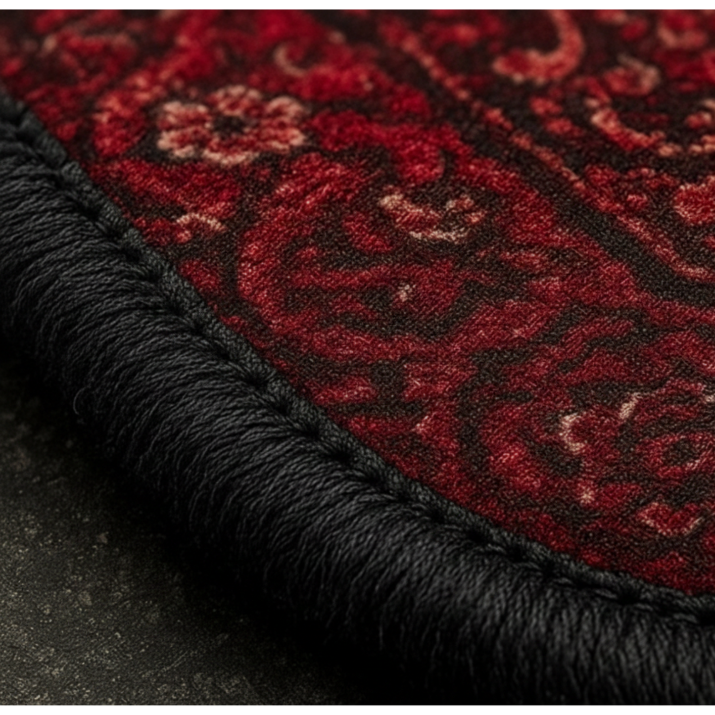 Set de tapis auto ARTAPI — Motif inspiré du tapis persan (Rouge)